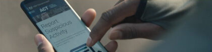 Man using ACT website